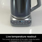 Ninja KT 200BL Precision Temperature Electric Kettle, 1500 watts, BPA Free, Stainless, 7-Cup Capacity