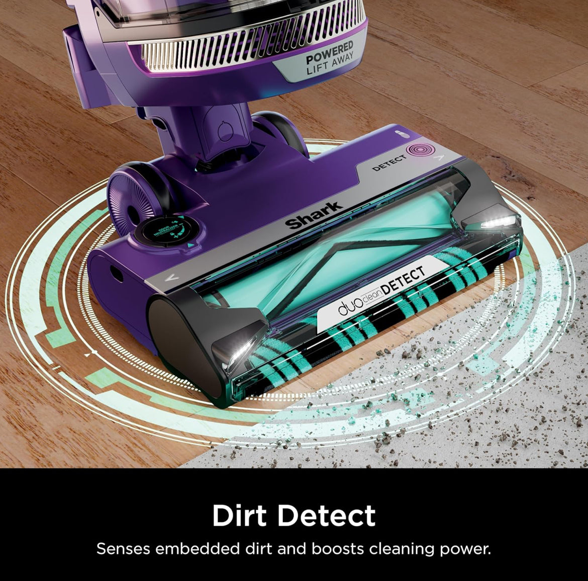 Shark POWER DETECT Upright Vacuum Cleaner with HEPA Filter, Heavy Duty Vacuum - NEW