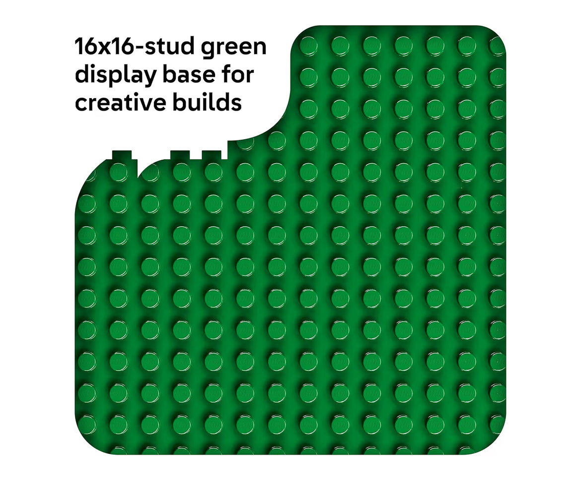 LEGO DUPLO Groen Bouplaat - Leer- en Opvoedkundige Bou-speelding