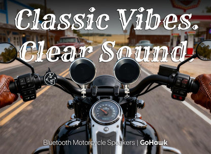 4 Inch Motorcycle Speakers Bluetooth Waterproof Audio System
Waterproof 300W Speakers, Built-in Amplifier, USB/AUX,Wired Control, Great for Harley, ATV, scooters 4-Wheeler