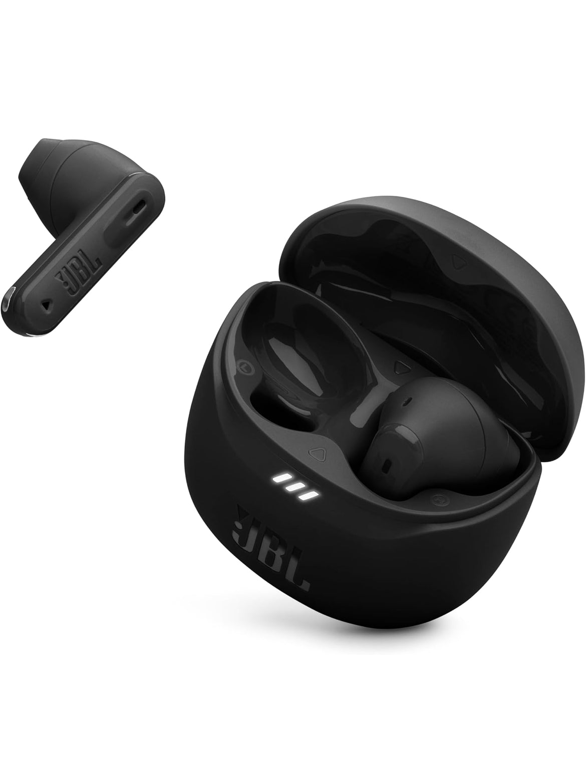 JBL Tune Flex 2 - True Wireless Noise Cancelling Earbuds Spatial Sound and Smart Ambient Technology P54 Dust & Water Resistant (White)
