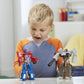 Transformers Toys Heroes and Villains Optimus Prime and Megatron 2-Pack Action Figures - for Kids Ages 6 and Up, 7-inch (Amazon Exclusive)