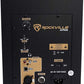 Rockville APM6W Powered USB Studio Monitor Speaker Pair in White, 6.5", 2-Way, 350W, EQ, MDF Wood, RCA/XLR
