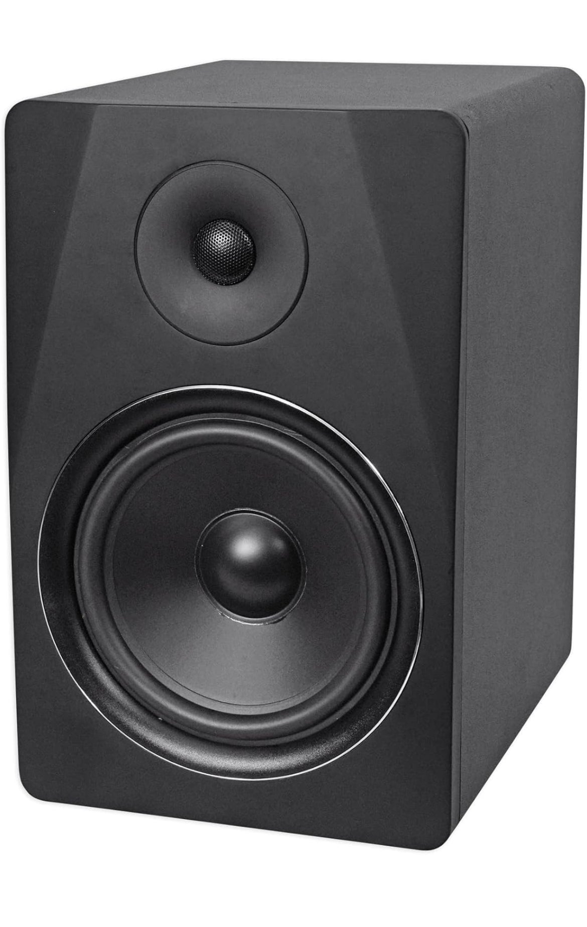 Rockville (2) DPM8B Dual Powered 8" 600 Watt Active Studio Monitor Speakers