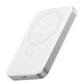 Anker MagGo Power Bank, Ultra Slim 10000mAh Magnetic Battery Pack, Qi2 Certified - WHITE