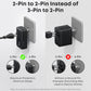 Anker Nano Travel Adapter, 5-Port Power Adapter with 1 AC, 2 USB-A, and 2 USB-C Ports - (1-Pack)