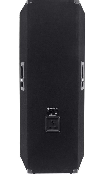 Rockville RSG15-2 Dubbele 15” 3000 Watt 3-rigting Passiewe DJ/Pro Oudioluidspreker