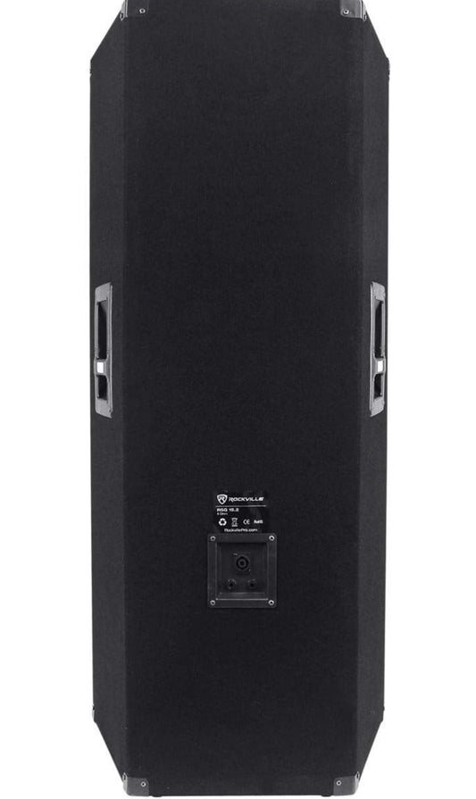 Rockville RSG15-2 Dubbele 15” 3000 Watt 3-rigting Passiewe DJ/Pro Oudioluidspreker