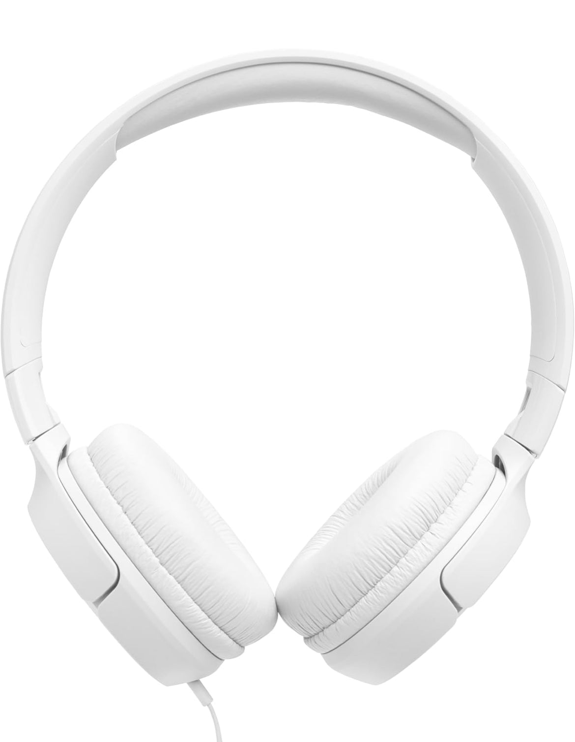JBL Tune 520C - USB-C Wired on-Ear Headphones with Hi-Res Audio Support, Pure Bass Sound, Comfort fit, USB-C connectivity, 3-Button Remote with Microphone and EQ presets Control (White)
