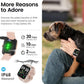 S4 One Smart Watch 1.78" Ultra-Clear Screen Call/Answer Fitness Tracker, Sleep Monitor IP68 Waterproof for iOS 11.0+ Android 9.0+ (Rose Gold)