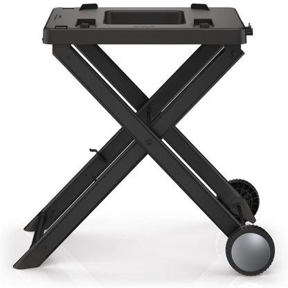 Ninja STAND Houtvuur Opvoubare Buitelugbraaistaander, Versoenbaar met Ninja Houtvuurbraaiers (OG700-reeks), Opvoubaar, Sygereedskaphouer, Weerbestand, Swart