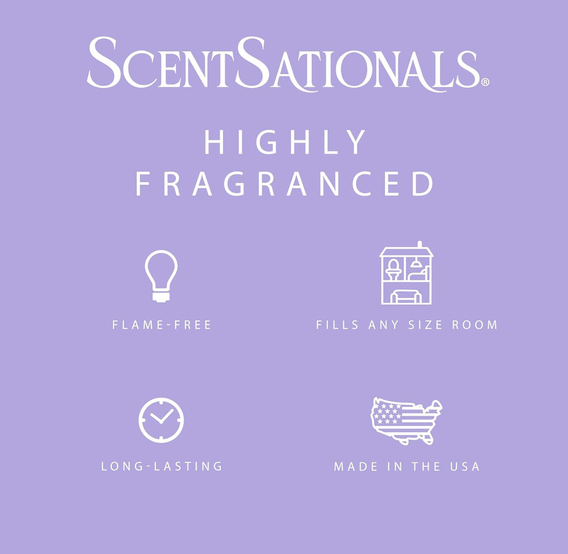 Scentsationals Wax Melts, Wax Cubes Strong Scent - Dream Cloud - Long Lasting Scented Wax Melts for Warmer -10oz (PACK OF 4)