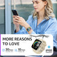 2025 New Upgraded Smart Watch for iPhone & Android, 1.83" Fitness Tracker Bluetooth, IP68 Waterproof Sleep Monitor - Gold