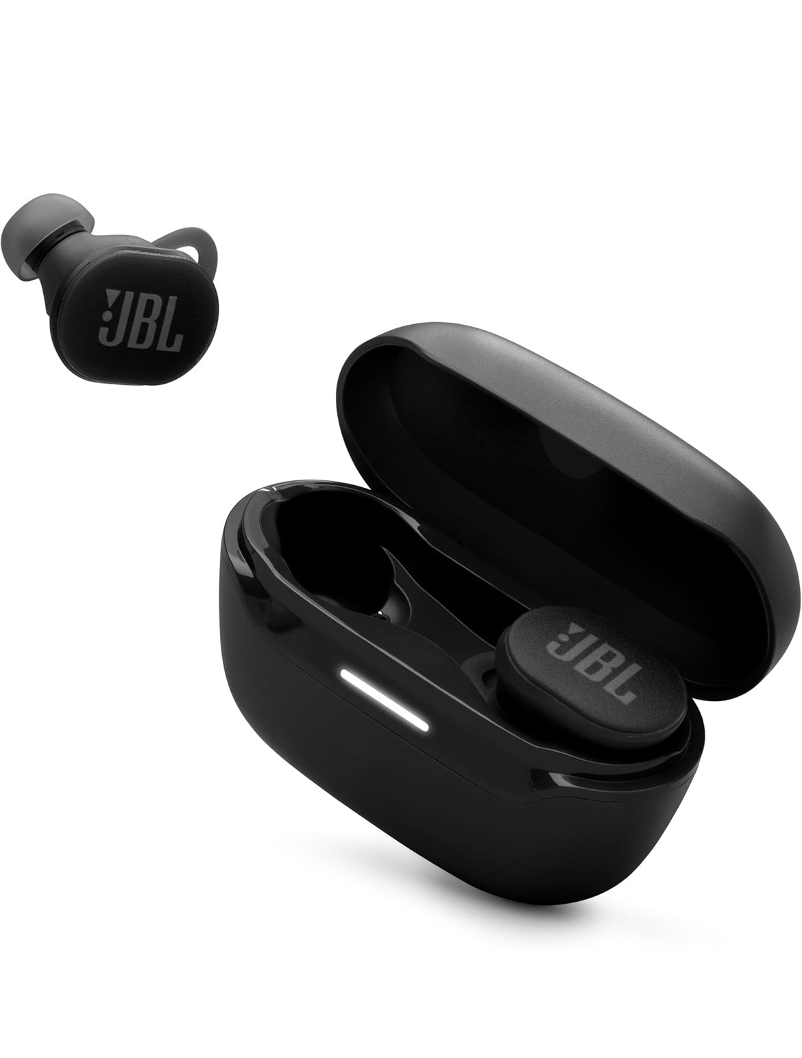 JBL Endurance Race 2 - Waterproof (IP68) Sports True Wireless Earbuds with Active Noise Cancelling (Black)