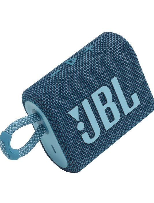 JBL Go 3 - Portable Mini Bluetooth Speaker P67 Waterproof and Dustproof - (Blue)