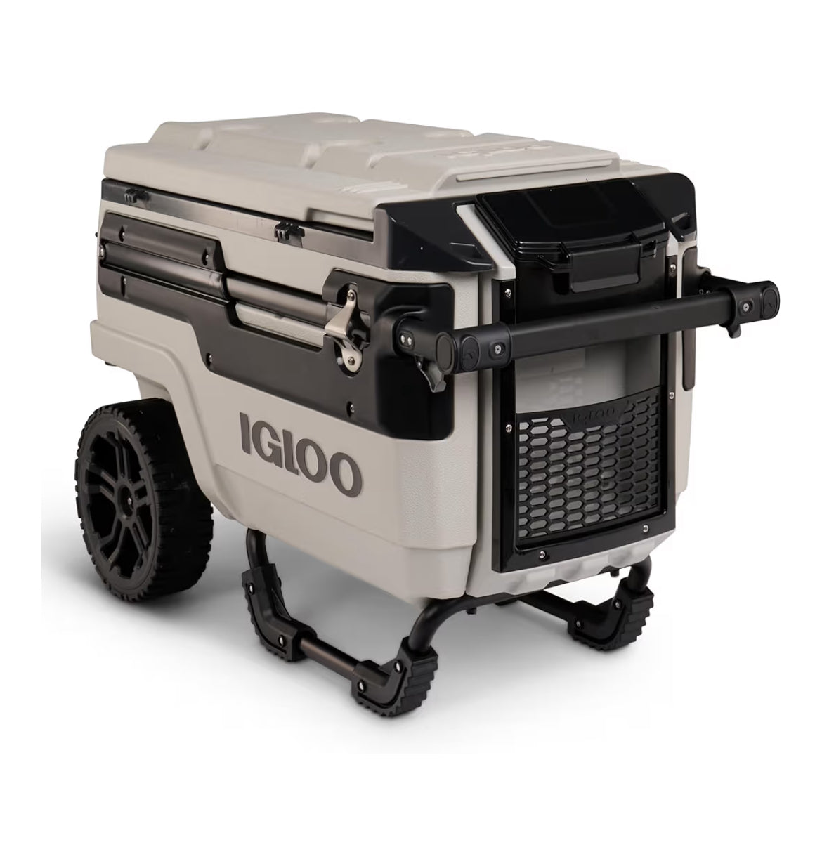 Heavy Duty Insulated Cooler Trailmate Journey 70qt Wheeled Cooler  - Insulated Hard Shell Ice Chest (Sand)