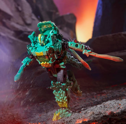 Transformers Legacy United Deluxe Klas 5.5 duim Infernac Heelal Shard - Omskepbare Aksiefiguur (8+)