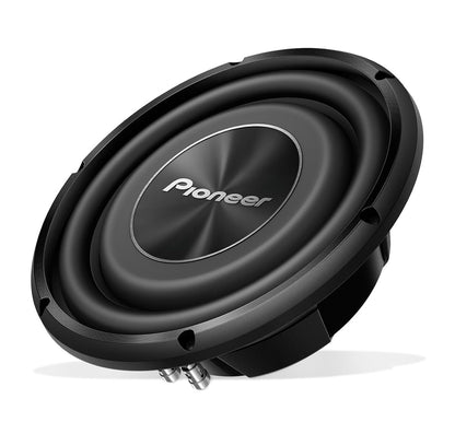 Pioneer TS-A2500LS4 10” Vlakmontering Komponent Subwoofer, 1200 Watt Maks Krag