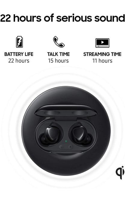 SAMSUNG Galaxy Buds Plus, Ware Draadlose Oorfone Bluetooth 5.0 (Draadlose Laaikas Ingesluit), Swart – VSA Weergawe