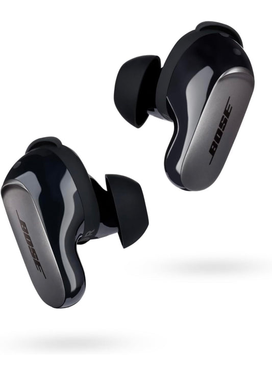 Bose QuietComfort Ultra Bluetooth Earbuds Active Noise Cancellation,- Black