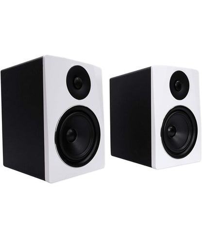 Rockville 2 APM6W 6.5" 350w Studio Monitors+36" Staanders+Pads+Oorfone+Mikrofoon