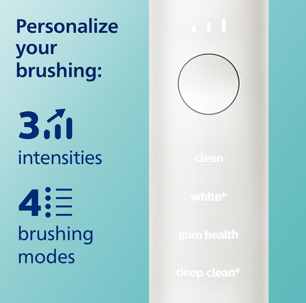 Philips Sonicare DiamondClean Smart 9300 Elektriese Tandeborsel, Soniese Tandeborsel met Toepassing, Druksensor, Borselkopbespeuring, 4 Borselmodusse en 3 Intensiteitsvlakke – Roosgoud, Model HX9903/65
