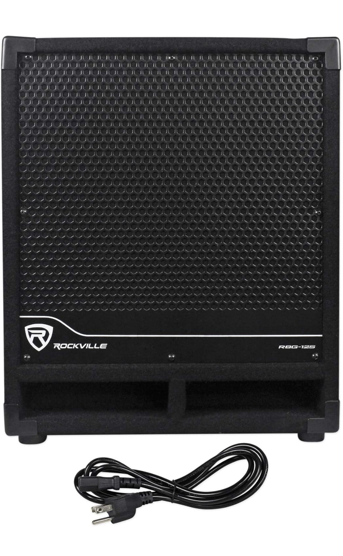 Rockville RBG12S 12" 1400 Watt Aktiewe Aangedrewe PA Subwoofer DJ/Pro+Staal Wiele