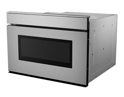 Sharp SMD2479JS 24 in. 1.2 cu. ft. Built-In Smart Microwave Drawer Oven
Easy Wave Open, 24-inch, 1.2 Cubic Feet, 950 Watt, Works with Alexa Certified