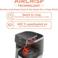 Ninja Air Fryer Pro 4-in-1 with 5 QT Capacity, Air Fry, Roast, Reheat, Dehydrate, Air Crisp Technology with 400F for hot, 120 Volts, Nonstick Basket & Crisper Plate, Grey, AF141