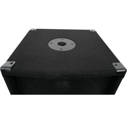 Rockville SBG1128 12" 600 Watt Passiewe Pro DJ Subwoofer, MDF-kas/paalmontering