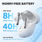 Soundcore by Anker Liberty 4 NC Noise Cancelling Earbuds, 98.5% Noise Reduction, Adaptive Noise Cancelling to Ears and Environment, Hi-Res Sound, 50H Battery, Wireless Charging, Bluetooth 5.3