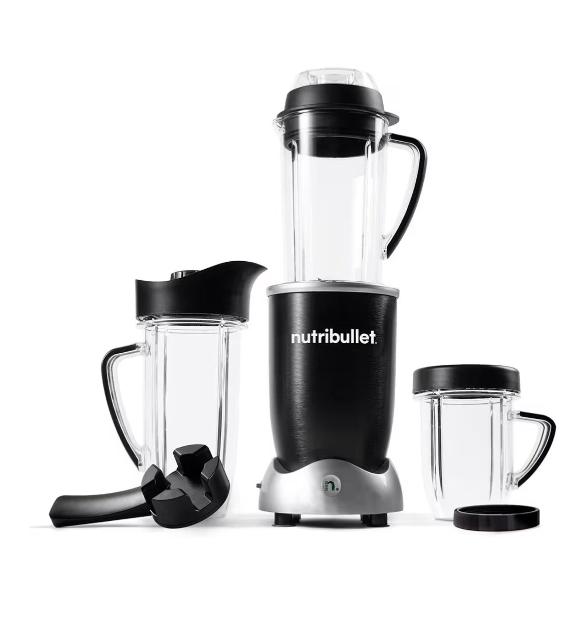 NutriBullet Rx Blender, Warm- en Koueblender, 1700W, 1L Jug & 30oz Beker, Onttrekerlem - Swart