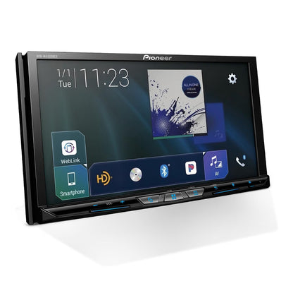 Pioneer AVH-W4500NEX 7" Resistive Touchscreen Double Din Car Stereo
Multimedia Receiver, Wireless Apple CarPlay, Android Auto, Bluetooth, CD/DVD, USB, Backup Camera, HD Radio, FLAC, Hi-Volt RCA