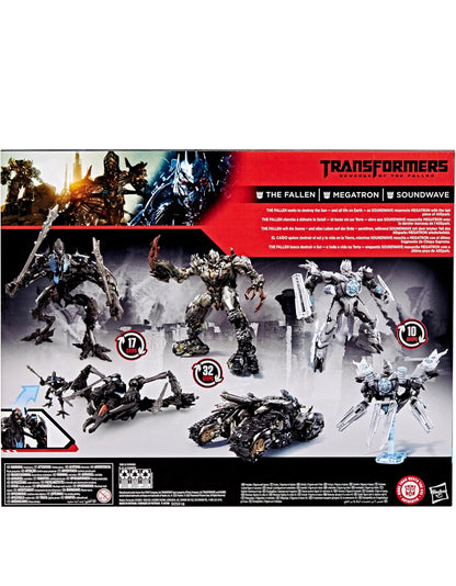 Transformers Studio Series Revenge of The Fallen, Converting Action Figure 3-Pack, Robot Toys, Ages 8+