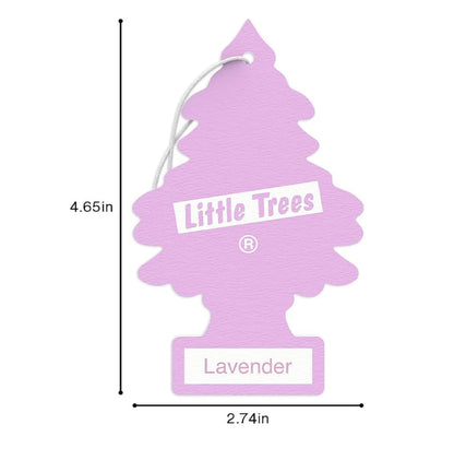 LITTLE TREES Motorlugverfrisser Hangboom Langdurige Geur - Laventel (24)