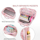 Clear Backpack for Girls Women Transparent Kids Elementary College School Bag Travel Laptop Backpacks Large Bookbags (Pink)