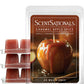 Scentsationals Wax Melts, Wax Cubes Strong Scent - Harvest Core Collection 2 Caramel Apple Spice - Long Lasting Scented - 10oz (PACK OF 4)