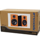 Rockville Pair APM5C 5.25" 2-Way 250W Powered USB Studio Monitors and Stands+Pads