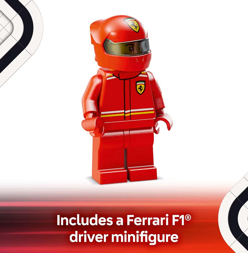 LEGO Speed Champions Ferrari SF-24 F1 Resiesmotor-Speelgoed - Boustelle vir Kinders