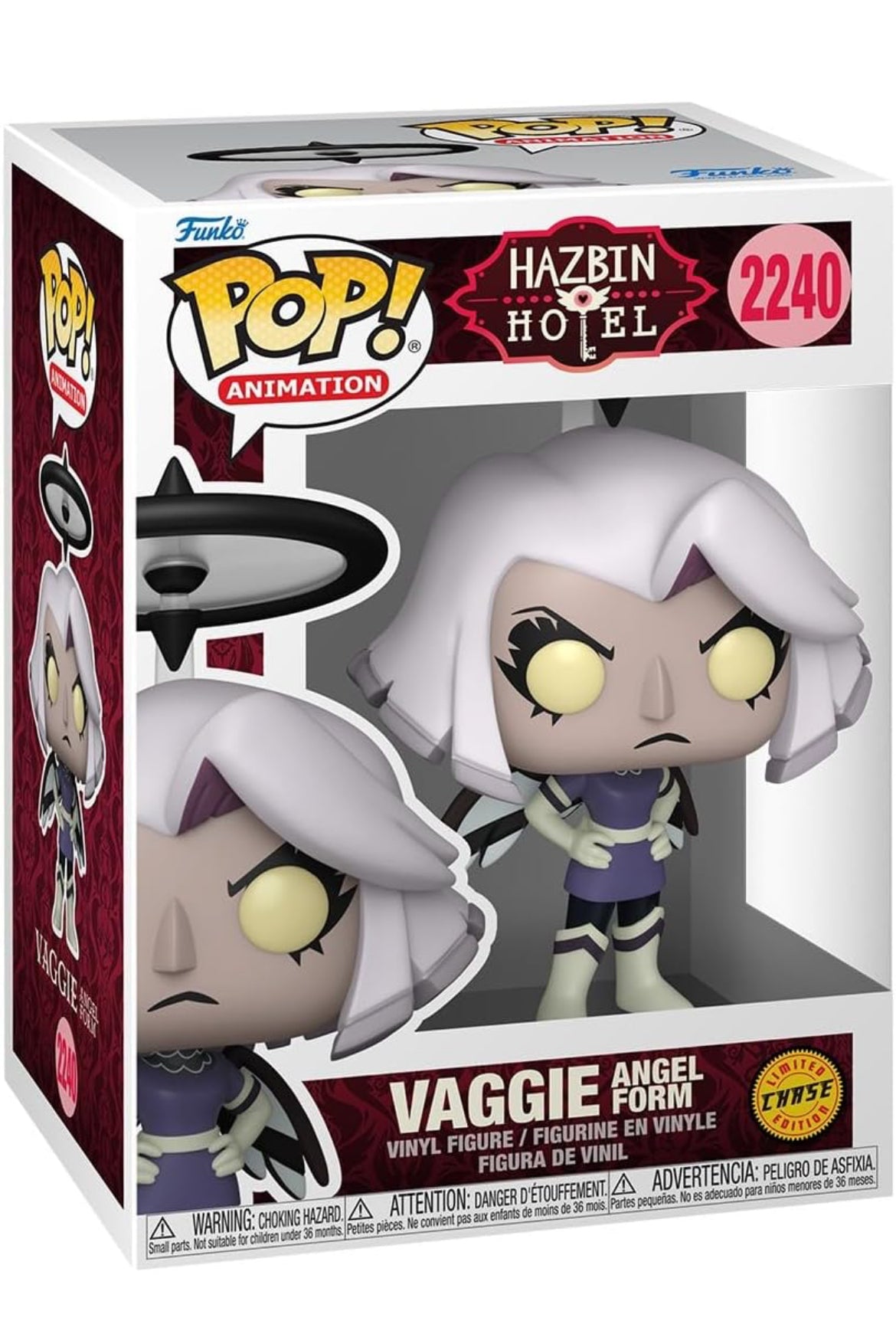 Funko Pop! Animation: Hazbin Hotel - Vaggie - 1/6 Odds for Rare Chase Variant - Collectible Vinyl Figure