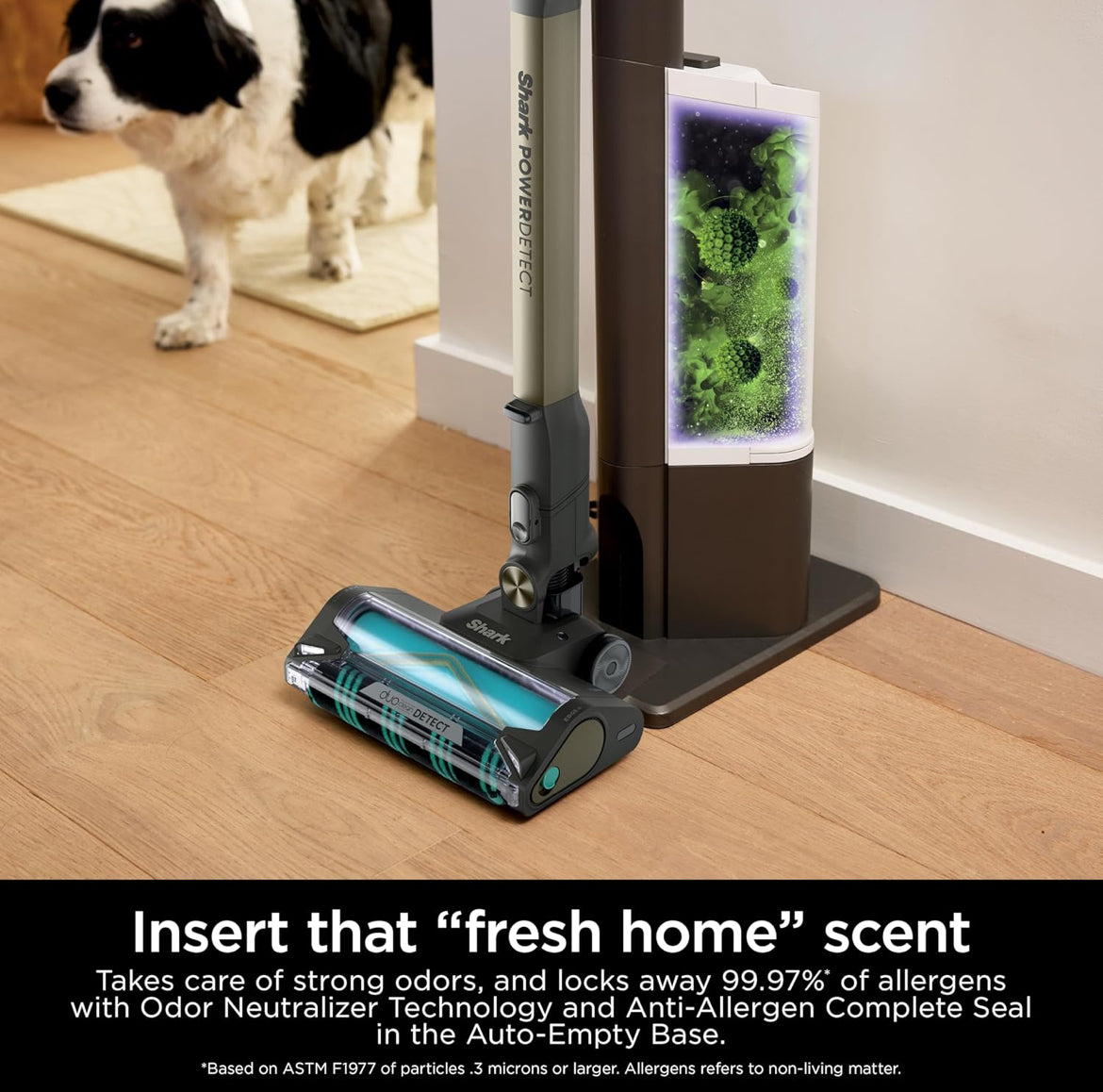 Shark Power Detect Clean & Empty Cordless Stick Vacuum & Auto-Empty System - NEW