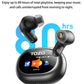 Pro Active Noise Cancelling Wireless Earbuds w/ Smart Touch Screen, LDAC Hi-Res Audio, Stereo Bass,IPX8 Waterproof - Wireless Charging
