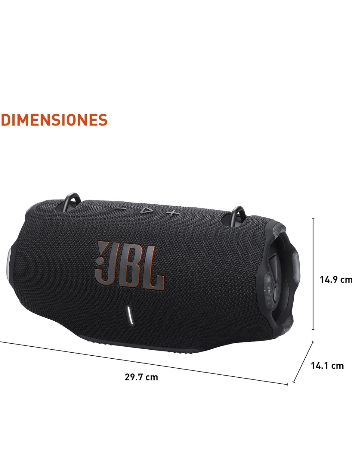 JBL Xtreme 4 - Portable Bluetooth Speaker, Powerful Sound and Deep Bass, IP67 Waterproof, 24 Hours of Playtime, Powerbank, PartyBoost for Multi-Speaker Pairing (Black)