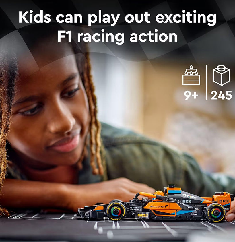 LEGO Speed McLaren Formule 1-renmotor speelding vir Speel en Vertoon - Boubare McLaren Stel