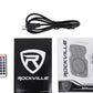 Rockville BPA10 10" 400W Powered PA DJ Speaker with Bluetooth, XLR, 1/4", RCA, 1/8" Inputs, USB/SD Music Player, Deep Bass, Remote Included