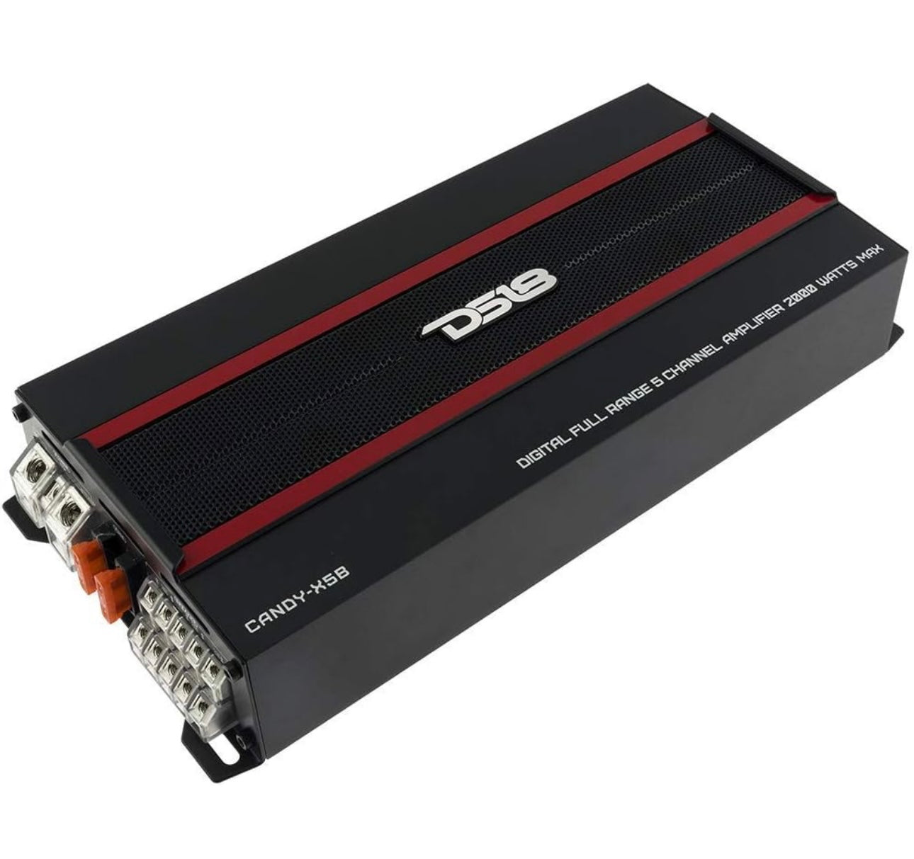 DS18 CANDY-X5B Class D  5 Channels, 2000 Watts Max W/ Remote Sub Level Controller -NEW