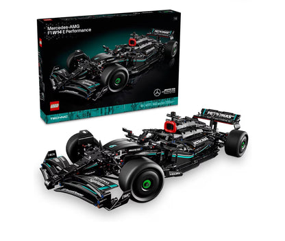 LEGO Technic Mercedes-AMG F1 W14 E Performance Modelmotorstelstelle - Formule 1-boustelle Wedrenmotor met Realistiese Besonderhede - 42171