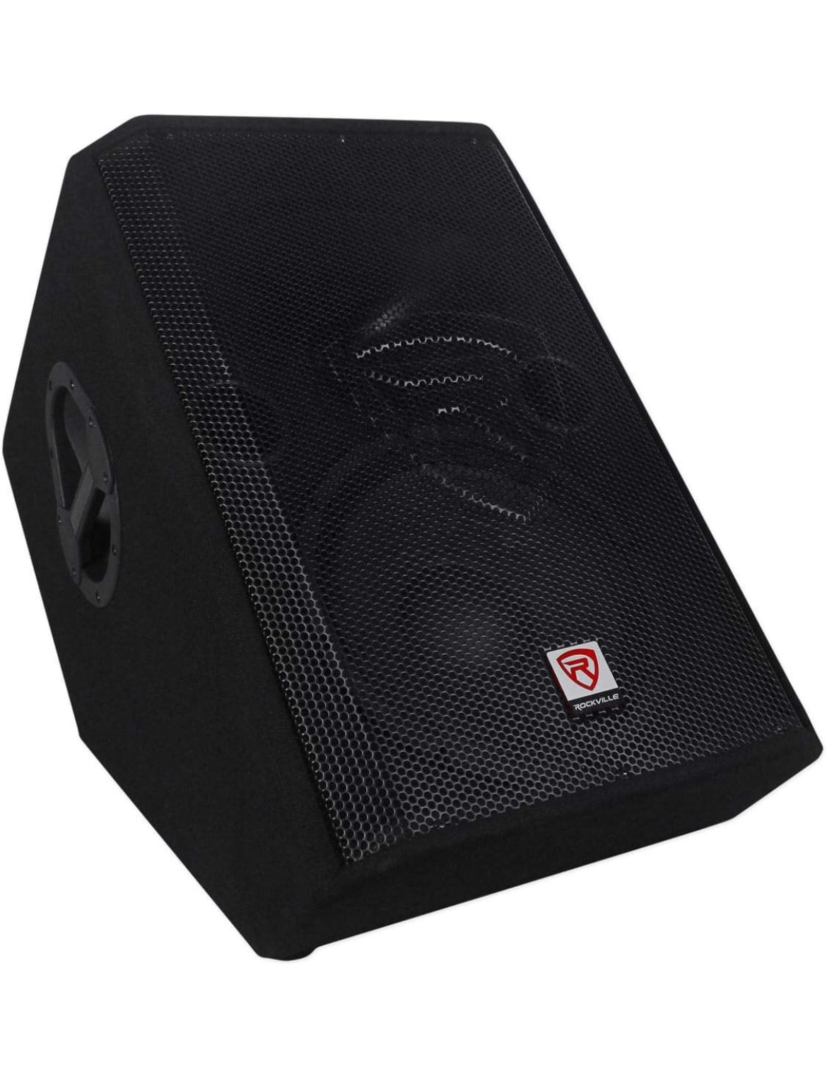 New Rockville RSM12P 12" 1000 Watt 2-Way Passive Stage Floor Monitor Speaker, black