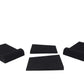 Rockville 2 DPM5B 5.25" 300w Dual Active Studio Monitors+Stands+Pads+Headphones BUNDLE