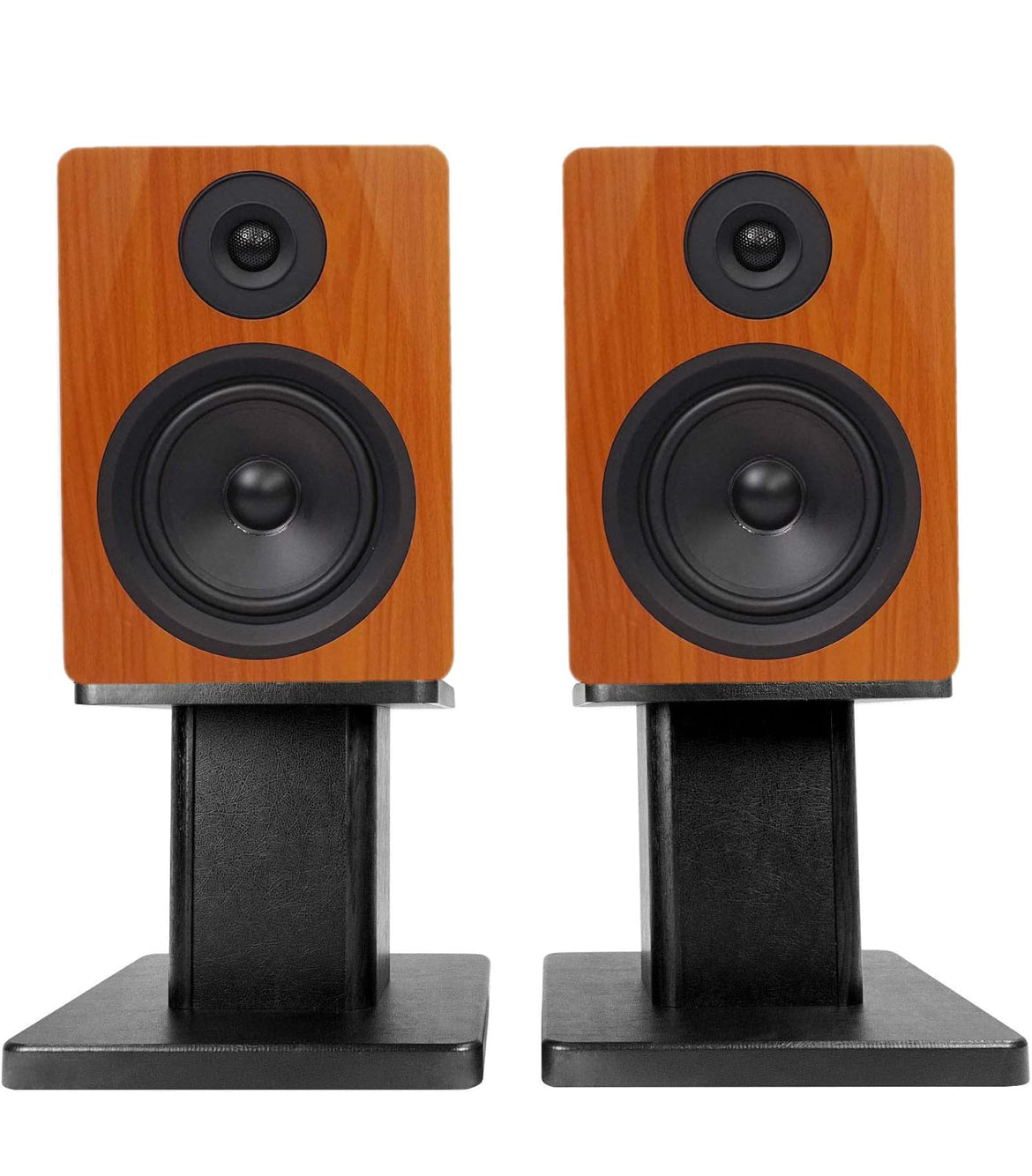 Rockville (2) APM5C 5.25" 250W Powered USB Studio Monitor Speakers+Desk Stands